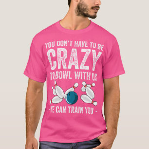 T-shirt Amusant Joueur de Quilles Amateur de Quilles