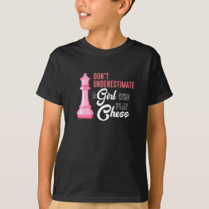 T-shirt Amusant joueur d'échecs et jeu de titre Idée cadea