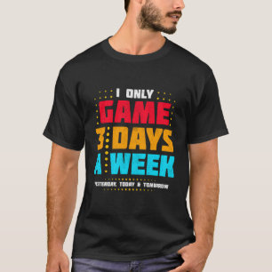 T-shirt Amusant Joueur Vidéo - Jeu Console Pc - Jeu Vidéo