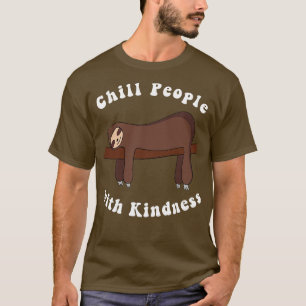 T-shirt Amusant Longueur de fentes g Lazy Sloth