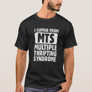 T-shirt Amusant Louveur De Magasins Éthrift Thrift