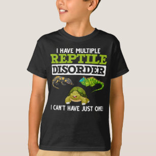 T-shirt Amusant Louveur Reptile De Tortue Dragon À Porte 