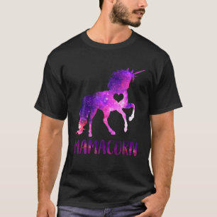 T-shirt Amusant Mamacorn Fête des Mères Unicorne Maman Mam