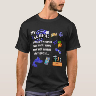T-shirt Amusant Mari Handyman chemise d'anniversaire de Fe