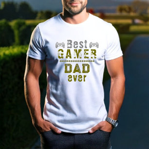T-shirt Amusant Meilleur Joueur Papa Jamais Père