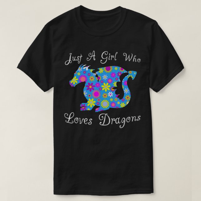 T-shirt Amusant Mignonne Juste Une Fille Qui Aime Les Drag (Design devant)