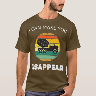 T-shirt Amusant Mixer Concile Mixer Conducteur Camion Gif