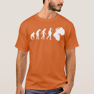 T-shirt Amusant Monster Taille Camion Evolution Cadeau RV 