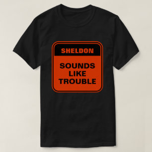 T-shirt Amusant orange sonne comme un problème personnalis