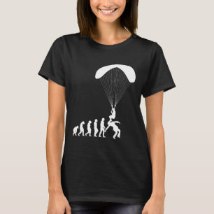 T-shirt Amusant Parapente Evolution Parapente Parapente Sk