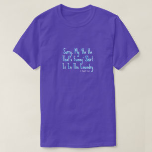 T-shirt Amusant Pas Drôle - Une Chemise MisterP
