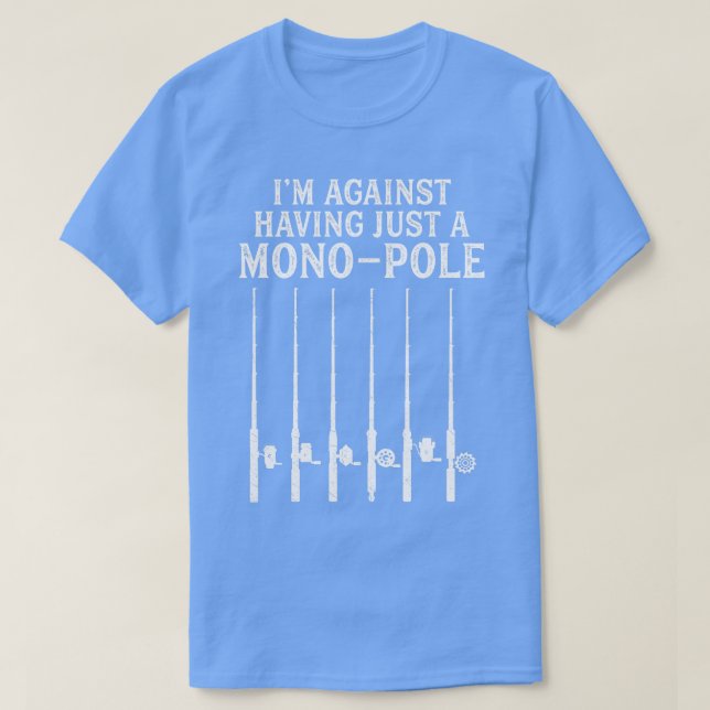 T-shirt Amusant Pêcheur Pêche Pêcheur Dire Poisson (Design devant)