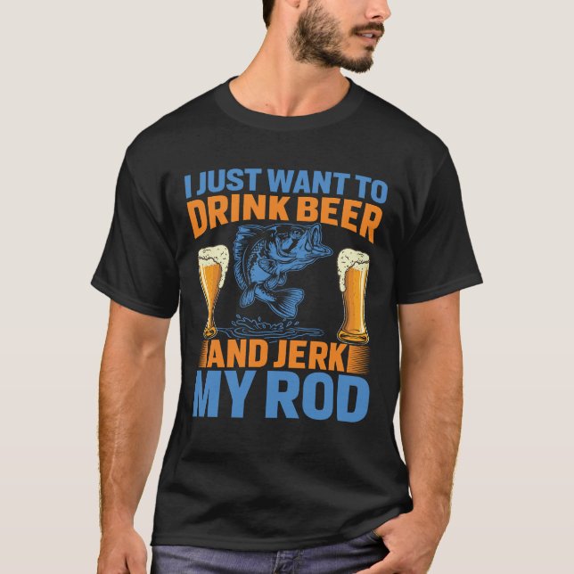 T-shirt Amusant pêcheur pêcheur pêcheur (Devant)