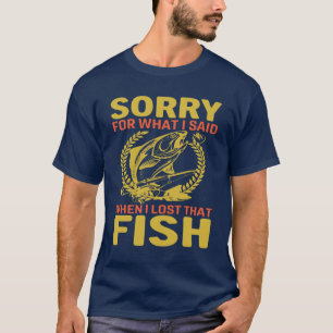 T-shirt Amusant Pêcheur pêcheur pêcheur mâle cadeau