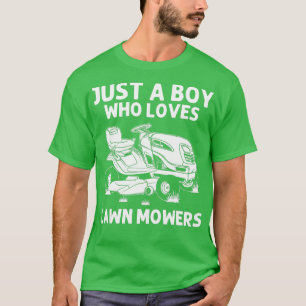 T-shirt Amusant Pelouse Mowing Cadeaux Garçons Enfants Law