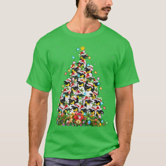 T-shirt Amusant Penguin Lover jumelant Père Noël Penguin C