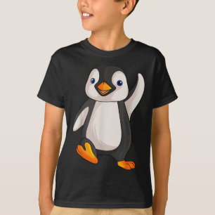 T-shirt Amusant Penguin Vêtements S Uni-adultes Enfants B