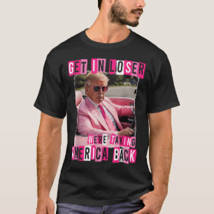 T-shirt Amusant Perdre Nous Reprenons L'Amérique