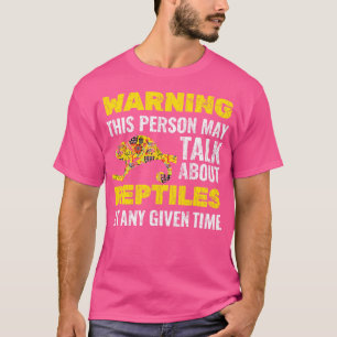 T-shirt Amusant Pour Reptile Lover Cute Chameleon Breeder