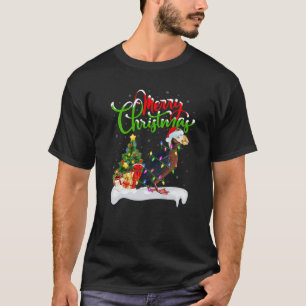 T-shirt Amusant Puffin Oiseau Amant Xmas Éclairage Puffin 