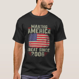 T-shirt Amusant Rendre L'Amérique Grand Depuis 2006 Desig