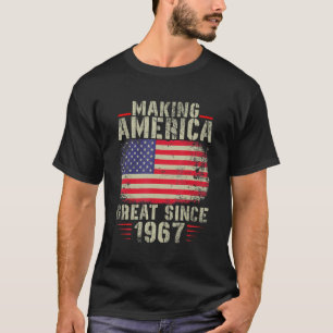T-shirt Amusant Rendre l'Amérique grande depuis 1967 Desig
