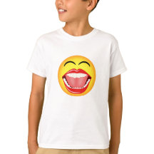Amusant rire Big Open Mouth Face Emoji