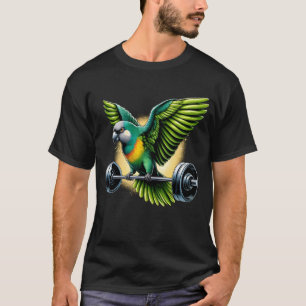 T-shirt Amusant Sénégal Perroquet Délevage de poids