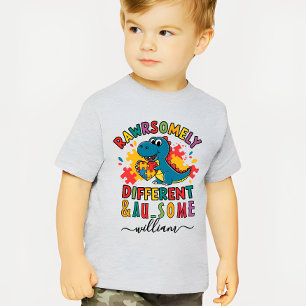 T-shirt Amusant Sensibilisation sur l'autisme Autistique E