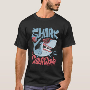 T-shirt Amusant Surf Requin Design Pour Basking Goblin Sha