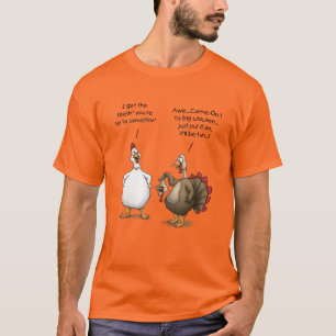 T-shirt Amusant Thanksgiving Big Chicken It's Amusement Tu