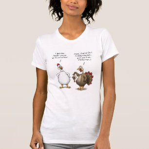 T-shirt Amusant Thanksgiving Big Chicken It's Amusement Tu