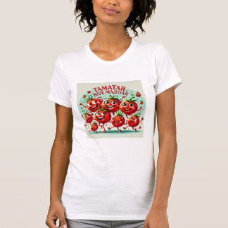 T-shirt amusant tomate - Vibrant et joyeux