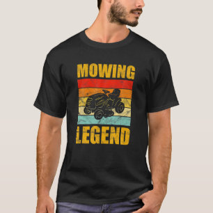 T-shirt Amusant tondeuse de pelouse Légende Vintage de tri