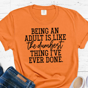 T-shirt Amusant Truc Adulte