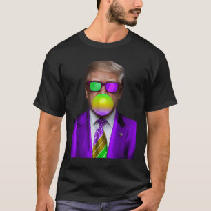 T-shirt Amusant Trump bulle de la gomme Chemise Trump Mard