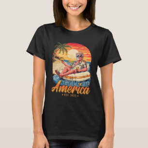 T-shirt Amusant Trump Golfe Des États-Unis Amérique Est 20