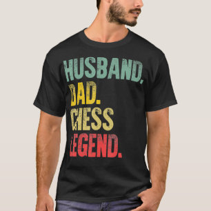 T-shirt Amusant Vintage Mari Cadeau Papa jeu Légende