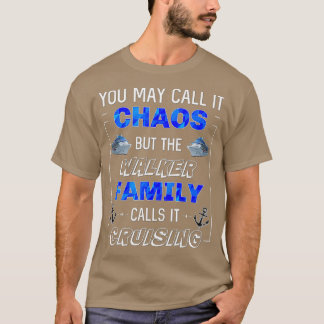 T-shirt Amusant Walker Famille Croisière Vacances Voyage C
