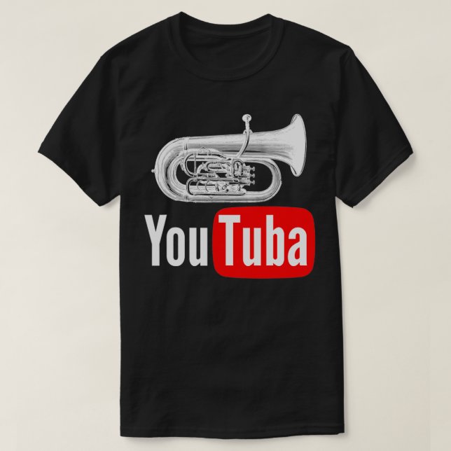 T-shirt Amusant You Tuba Marching Band (Design devant)