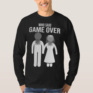 T-shirt Amusante ananas Swinger cadeau Mariage mariée Groo