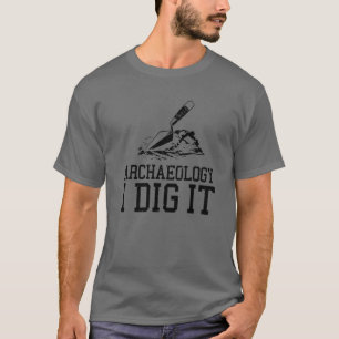 T-shirt Amusante Archéologue Design Hommes Femmes Enfants 