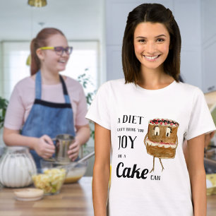 T-shirt Amusante blague de cuisson au gâteau