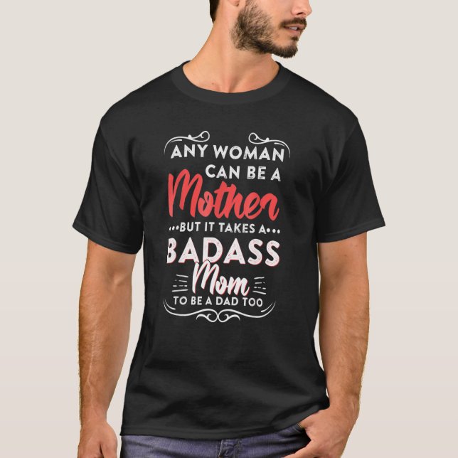 T-shirt Amusante Bonne Fête Du Père À La Meilleure Maman c (Devant)