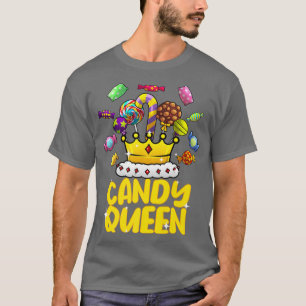 T-shirt Amusante Candy Design Lollipop Femmes Filles Enfan