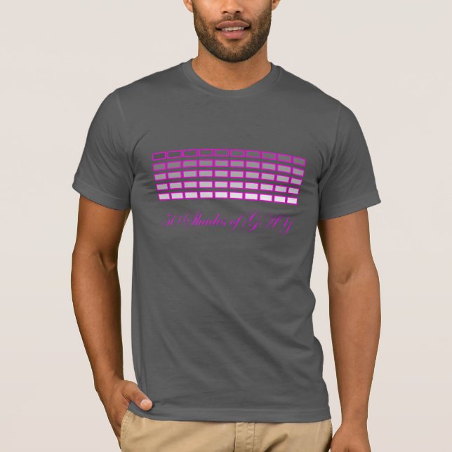 T-shirt Amusante chemise GAY HUMOR. (Devant)