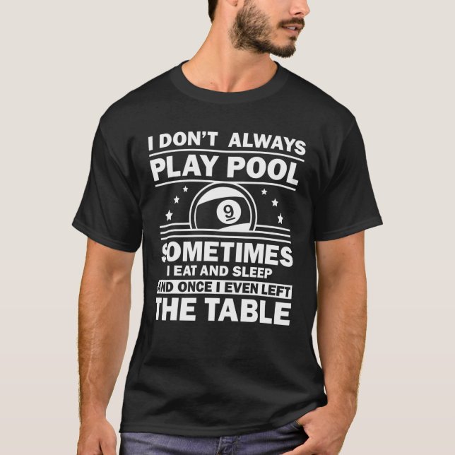 T-shirt Amusante Conception De Piscine Pour Hommes Femmes  (Devant)