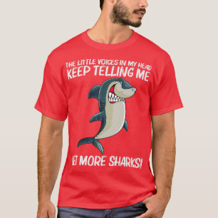T-shirt Amusante Conception De Requin Homme Femmes Adulte 
