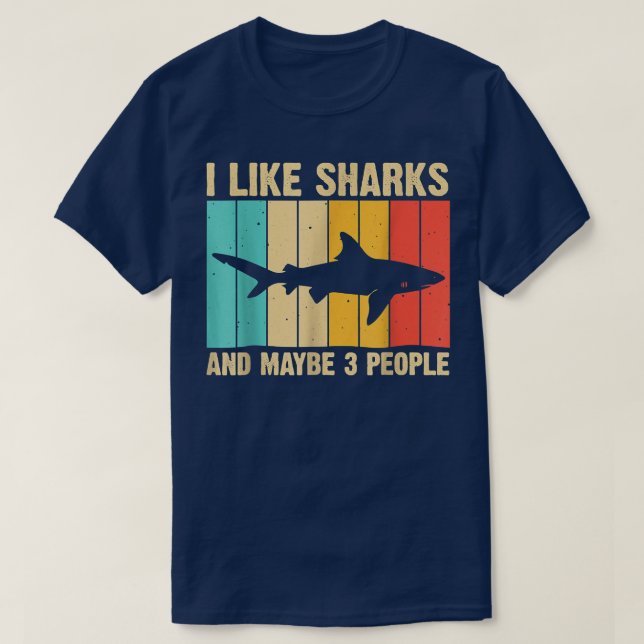 T-shirt Amusante conception de requin pour enfants Hommes  (Design devant)