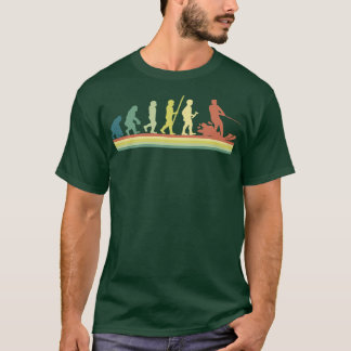 T-shirt Amusante Eau Ski Évolution humaine